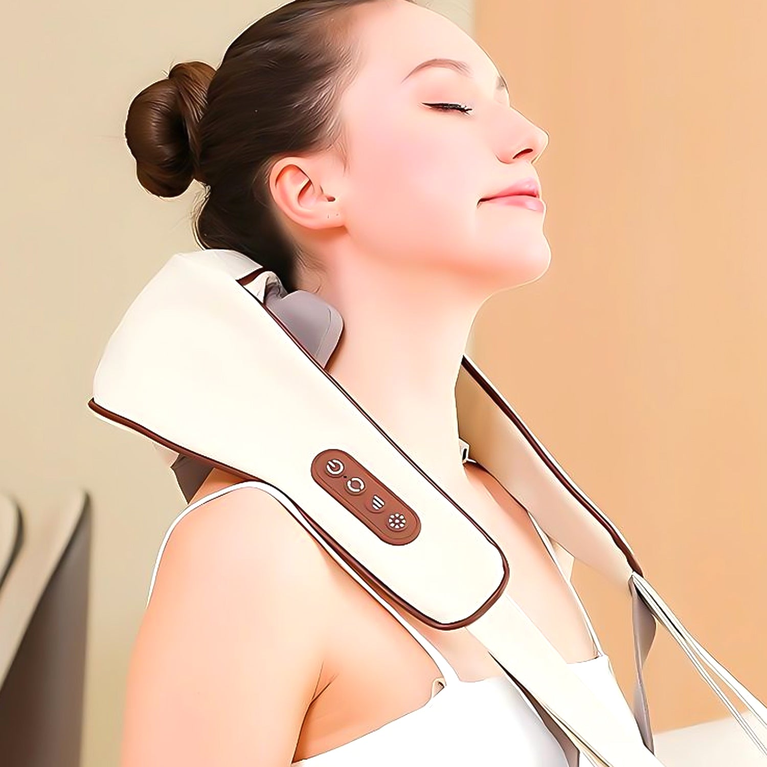 Adjustable Neck Shoulder Massager Big Belt (1 Pc)