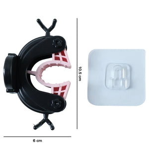 Powerful Antler Style Wall Mounted Mop Broom Holder (1 Pc)