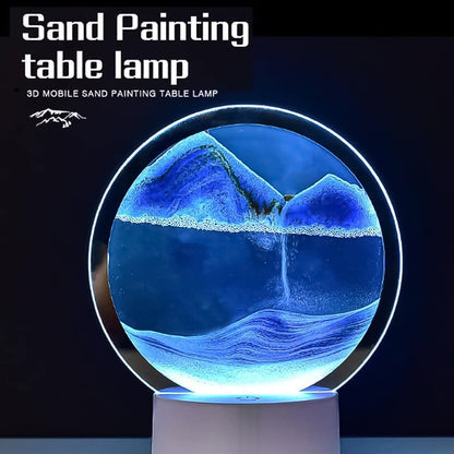 3D Moving Sand Art Lamp