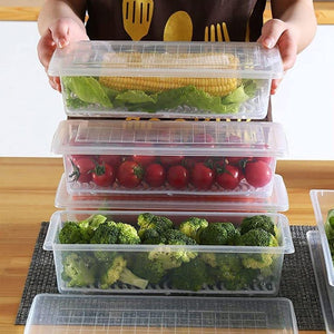 Vegetables  Fruits Freezer Storage Container (Pack Of 6pc 1500ml)